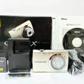 【付属品完備・返品保証】 ニコン Nikon COOLPIX S230 シルバー