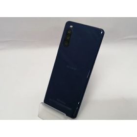 【中古】SONY docomo 【SIMロック解除済み】 Xperia 10 II ブルー 4GB 64GB SO-41A【川越クレアモール】保証期間1ヶ月【ランクC】