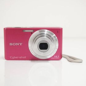 SONY Cyber-shot SteadyShot DSC-W610 コンパクトデジタルカメラ USED品 ソニー サイバーショット コンデジ ピンク 完動品 X0800