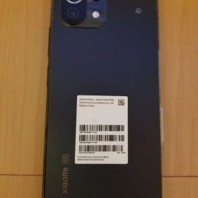 【ジャンク】Xiaomi Mi 11 Lite 5G 6GB/128GB 黒
