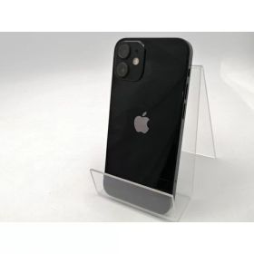 【中古】Apple au 【SIMロックあり】 iPhone 12 mini 64GB ブラック MGA03J/A【ECセンター】保証期間1ヶ月【ランクC】