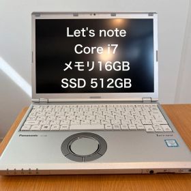 Let's note CF-SZ6 LTE i7 16GB 512GB