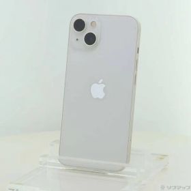 ソフマップ 〔中古品〕 iPhone13 128GB スターライト MLND3J／A SIMフリー【251】