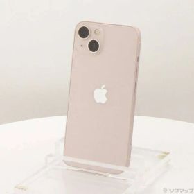 ソフマップ 〔中古品〕 iPhone13 128GB ピンク MLNE3J／A SIMフリー【377】