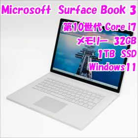 【中古品】Surface Book 3 Microsoft 15インチ 第10世代Core i7 管32047