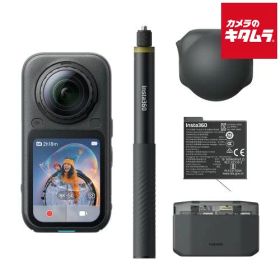 Insta360 X6 エッセンシャルバンドル（CINSABXA-X603） ミッドナイトブラック 《納期約1－2週間》