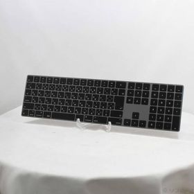 〔中古〕Apple(アップル) Magic Keyboard (JIS／テンキー付き) スペースグレイ MRMH2J／A〔258-ud〕