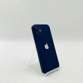 【最速発送】 iPhone 12 mini 128GB ブルー SIMフリー 白ロム【難有】 100%