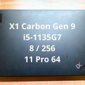 ThinkPad X1 Carbon Gen 9 11th i5 8/256