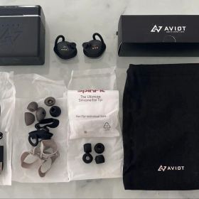 AVIOT TE-D01d mk2 ブラック ワイヤレスイヤホン ケース 付属品