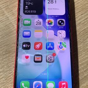 2212 iPhone 13 256GB レッド ジャンク品 SIMロックなし【ネ】