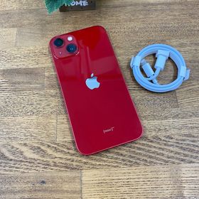 バッテリー 97％ iPhone13 レッド 128GB 国内SIMフリー 送料無料