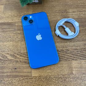 中古 iPhone13 128Gb ブルー 国内SIMフリー 送料無料