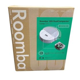 ♪4435 ルンバ205 L121260 Roomba 205 DustCompactor Combo ロボット 掃除機 床拭き ホワイト iRobot 未使用 開封品