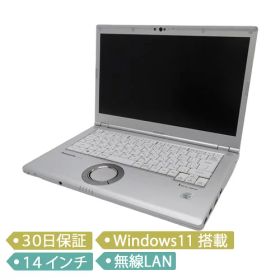 【中古】Panasonic Let's note LV9/Core i5-10310U 1.7GHz/メモリ 8GB/SSD 256GB/14インチ/Windows 11 Pro 64bit/ノート【A】