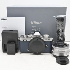 ショット数『4261』Nikon Zfc 16-50 VR レンズキット プレミアムエクステリア張替済み（チョークブルー）