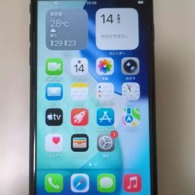 【画面割れ】iPhone SE 第2世代 64GB ブラック SIMフリー