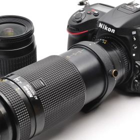 【中古】【1ヶ月保証】 Nikon ニコン D7200 ダブルズームセット 美品 2416万画素 Wi-Fi