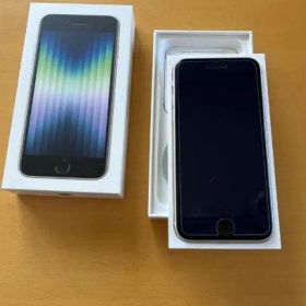 128GB iPhoneSE 第三世代 ホワイト SIMフリー 【箱と本体のみ】