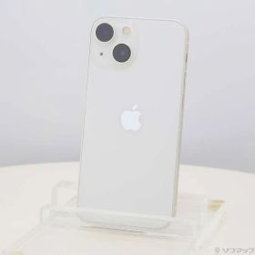 ソフマップ 〔中古品〕 iPhone13 mini 128GB スターライト MLJE3J／A SIMフリー【377】
