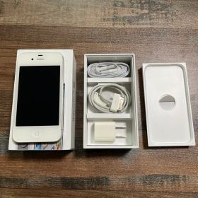 iPhone4S 16GB ホワイト 本体+未使用付属品+おまけ付き