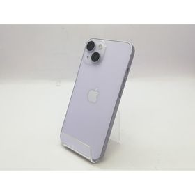 【中古】Apple au 【SIMフリー】 iPhone 14 128GB パープル MPUY3J/A【立川フロム中武】保証期間１ヶ月【ランクC】