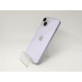 【中古】Apple docomo 【SIMフリー】 iPhone 14 128GB パープル MPUY3J/A【戸塚】保証期間１ヶ月【ランクB】