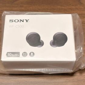 SONY ワイヤレスイヤホン WF-C500 ブラック