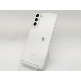 【中古】SAMSUNG au 【SIMロック解除済み】 Galaxy S21 5G ファントムホワイト 8GB 256GB SCG09【新宿】保証期間1ヶ月【ランクB】