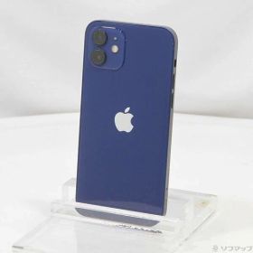 【中古】Apple(アップル) iPhone12 64GB ブルー MGHR3J／A SIMフリー 【258-ud】