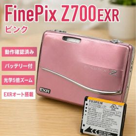 FUJIFILM FinePix Z700EXR ピンク 動作確認済 バッテリー