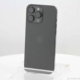 ソフマップ 〔中古品〕 iPhone16 Pro Max 1TB ブラックチタニウム MYWQ3J／A SIMフリー【377】
