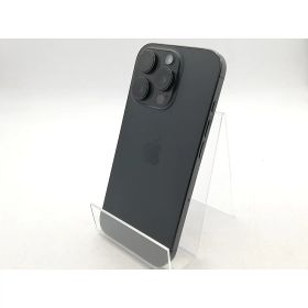 【中古】Apple au 【SIMフリー】 iPhone 16 Pro 128GB ブラックチタニウム MYMV3J/A【柏】保証期間1ヶ月【ランクB】