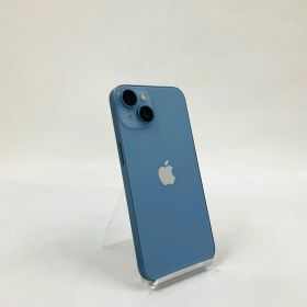 【全額返金保証】【最速発送】 iPhone 14 128GB ブルー SIMフリー 白ロム 美品 動作確認済 84%
