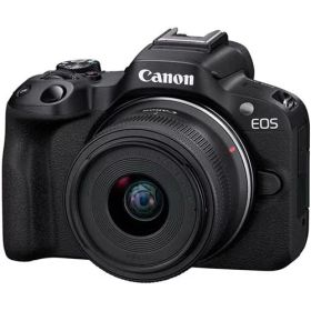 ミラーレスカメラ レンズキット ブラック EOSR50BK-1845ISSTMLK