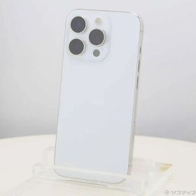 ソフマップ 〔中古品〕 iPhone15 Pro 128GB ホワイトチタニウム MTU83J／A SIMフリー【251】