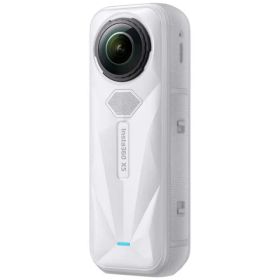 【ポイント10倍】 Insta360 ビデオカメラ Insta360 X5 [サテンホワイト] [タイプ：アクションカメラ 画質：8K 撮影時間：208 分 本体重量：200 g 撮像素子：1/1.28型] 【P10倍】