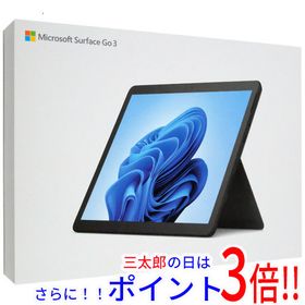 【中古】送料無料 マイクロソフト Surface Go 3 8VA-00030 マットブラック 訳あり 元箱あり