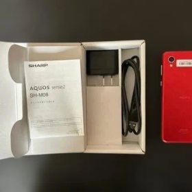 SHARP AQUOS sence2 SH-M08 カーディナルレッド【中古品】