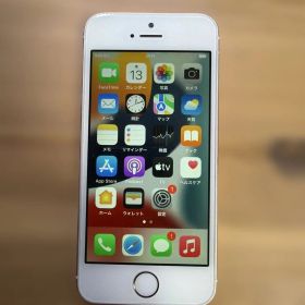 iPhoneSE 16GB ピンクゴールド MLXN2VCA 89%