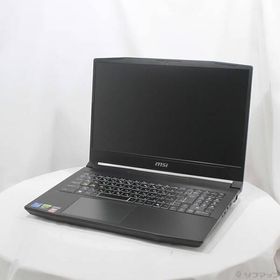 〔中古〕MSI(エムエスアイ) 〔展示品〕 Katana 15 Katana-15-HX-B14WFK-3269JP ブラック〔348-ud〕