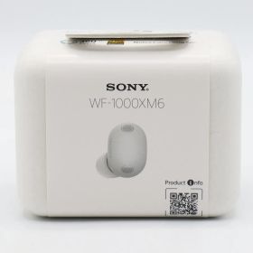 【新品未開封】SONY WF-1000XM6-SZ プラチナシルバー 完全ワイヤレスイヤホン ソニー 本体