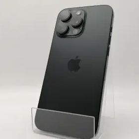 【中古】Apple au 【SIMフリー】 iPhone 16 Pro Max 256GB ブラックチタニウム MYWG3J/A【大須2】保証期間１ヶ月【ランクA】