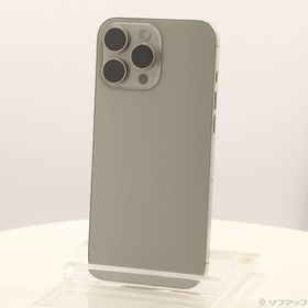 (中古)Apple iPhone16 Pro Max 256GB ナチュラルチタニウム MYWK3J/A SIMフリー(269-ud)