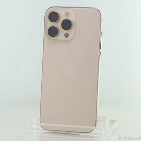 (中古)Apple iPhone16 Pro Max 256GB デザートチタニウム MYWJ3J/A SIMフリー(368-ud)