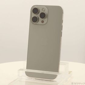 (中古)Apple iPhone16 Pro Max 256GB ナチュラルチタニウム MYWK3J/A SIMフリー(269-ud)