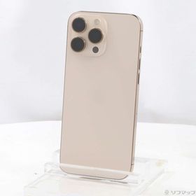 (中古)Apple iPhone16 Pro Max 256GB デザートチタニウム MYWJ3J/A SIMフリー(198-ud)