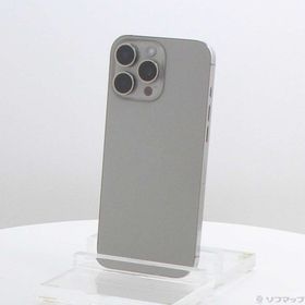 (中古)Apple iPhone16 Pro Max 256GB ナチュラルチタニウム MYWK3J/A SIMフリー(262-ud)