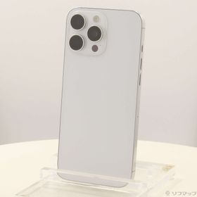 (中古)Apple iPhone16 Pro Max 256GB ホワイトチタニウム MYWH3J/A SIMフリー(377-ud)