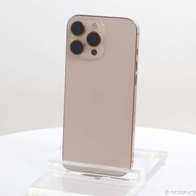 (中古)Apple iPhone16 Pro Max 256GB デザートチタニウム 3N530J/A SIMフリー(295-ud)